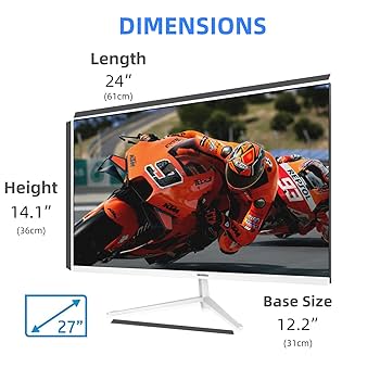 Amazon.co.jp: Wstirhy 27インチ モニター ゲーミングモニター